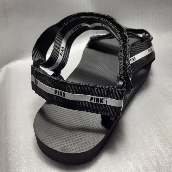 PINK by Victoria's Secret Barefoot Earthwalking Velcro Comfort sandal 6-6.5us - Picture 7 of 12